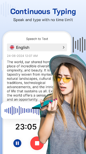 Speech to Text App Screen 2