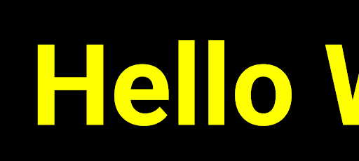 Text Display - LED Banner