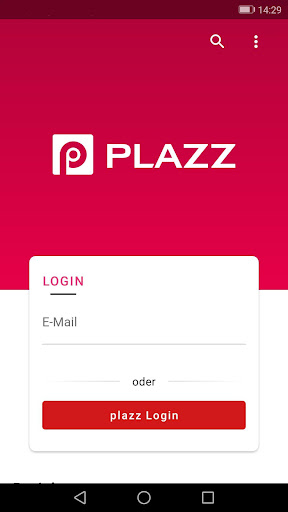 Android application My plazz screenshort