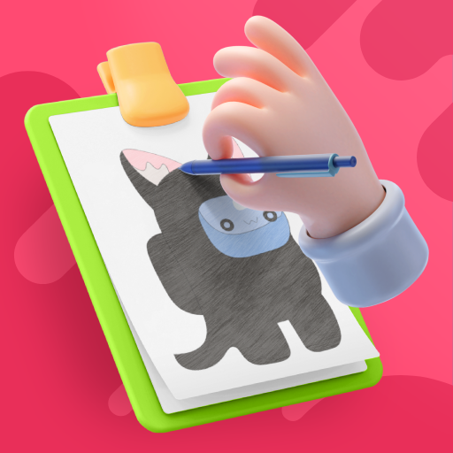 How to Draw: among us logo