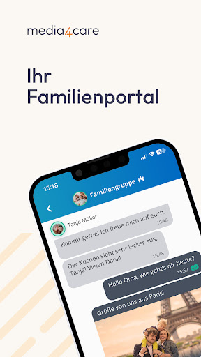 Android application Familienportal screenshort