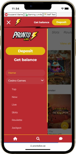 ProntoLive Screen 3