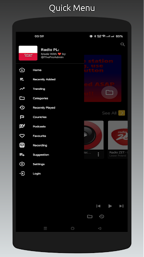 Radio PL: All Poland Stations Screen 3