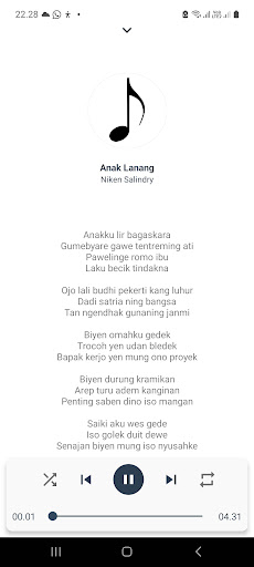 Lagu Niken Salindry OFFLINE Screen 3