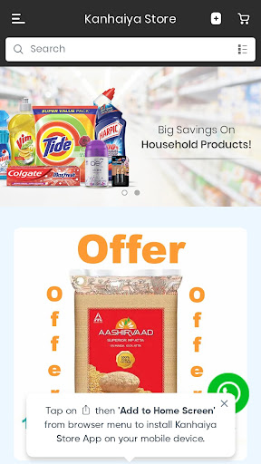 Kanhaiya Store Screen 2