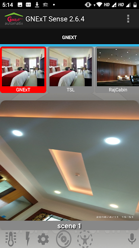 Android application GNExT Automatix screenshort