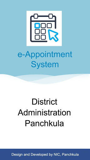 Android application E-appointment system screenshort