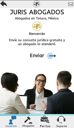 Android application Juris Abogados screenshort
