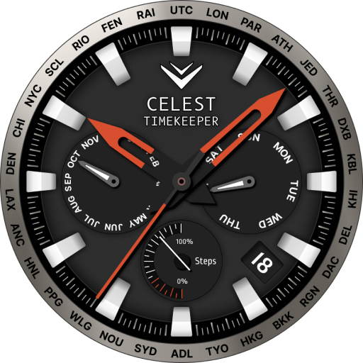CELEST5481 Smart Analog Watch logo