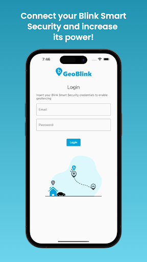 Android application Geo Blink screenshort