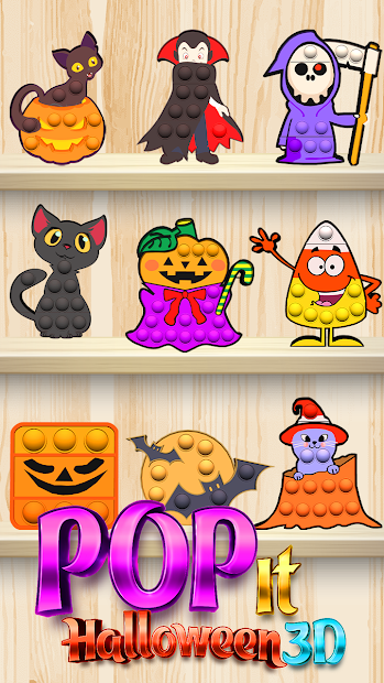 Screenshot 3 Pop It Halloween 3D - Oddly Satisfying Asmr Game android