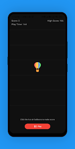 Hit Air Balloons: Simple Game
