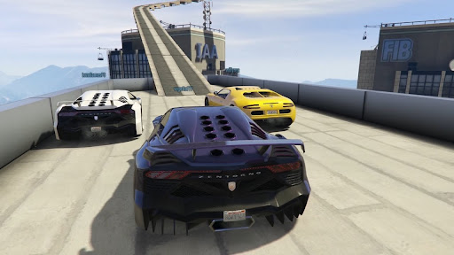 Impossible Car Stunt Games 3D Screen 2