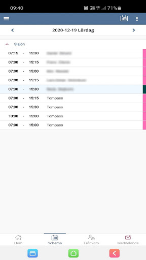 Android application TooEasy WFM screenshort