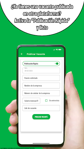 Android application Tu Chamba Reclutadores Uruapan screenshort