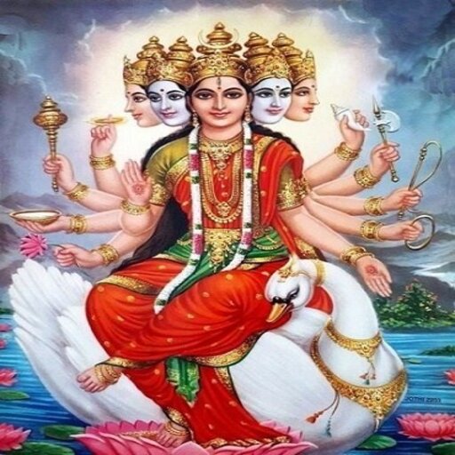 Gayatri Mantra 108 times logo