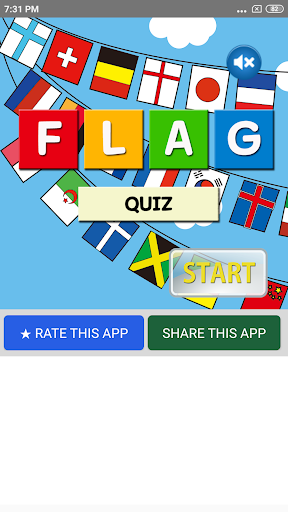 Android application Flag Quiz - Flags Quiz, FlagQu screenshort