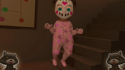 Me Baby Pink 2 in Scary House  screenshots 1