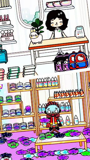 Wallpaper Toca Life Town World