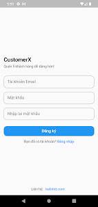 CustomerX - Quản lý khách hàng