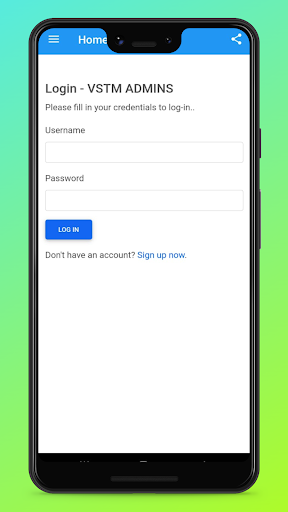 VSTM Admins Screen 2