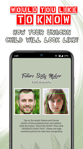 Baby generator - Future baby face predictor