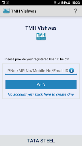 Android application TMH Vishwas screenshort