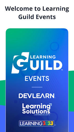 Android application Learning Guild Events screenshort