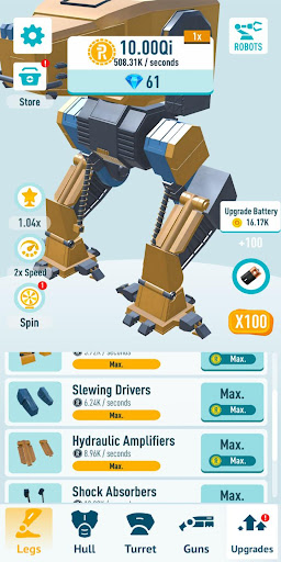 Idle Robots - Strategy - games