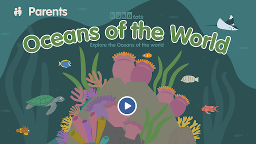 Android application Learn Ocean Animals for kids screenshort