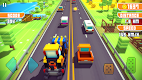 screenshot of Blocky Highway: Traffic Racing