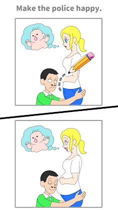 Draw Happy Police - Draw Games - Screenshot 2
