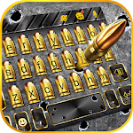 Cover Image of Download Gun Bullet Shooting Keyboard Theme 1.0 APK