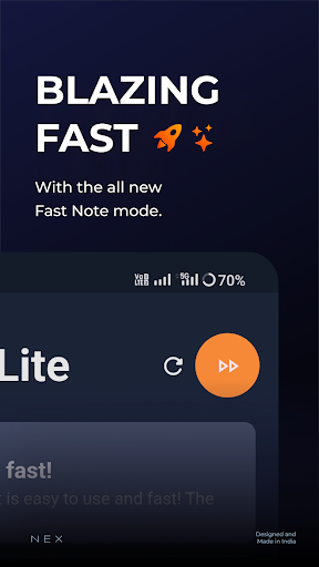 Luxe Lite: Fast Note-Taking Screen 2