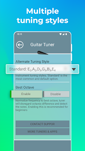 Tюнер для гитары Screenshot