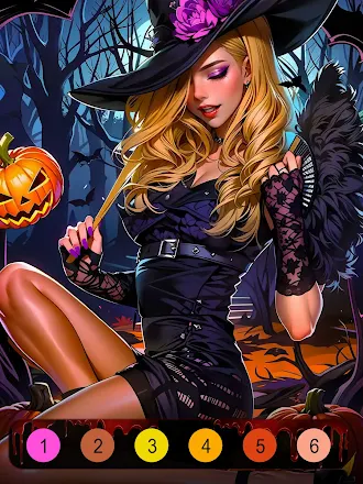 Game screenshot Halloween Coloring Games mod apk