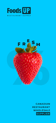 Android application FoodsUp - Online Supply screenshort