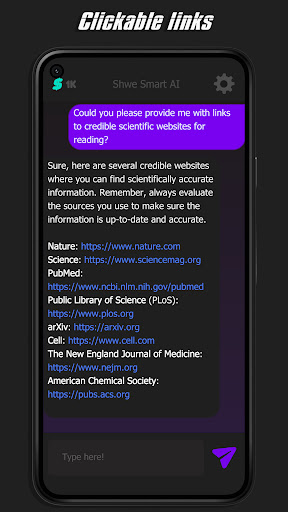 Shwe Smart AI Screenshot 2 - AppWisp.com