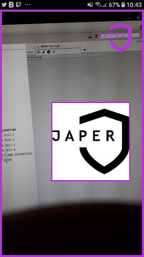 JAPER Screen 2