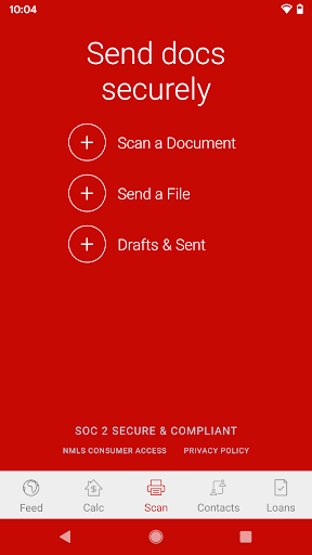 Screenshot of iThrive Mobile App