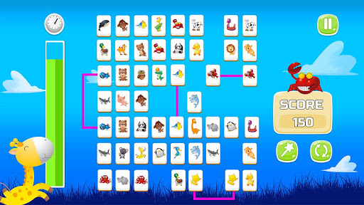 Connect Animals : Onet Kyodai (puzzle tiles game) screenshots 2