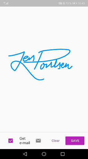eSignature by Sport Solution Screen 3
