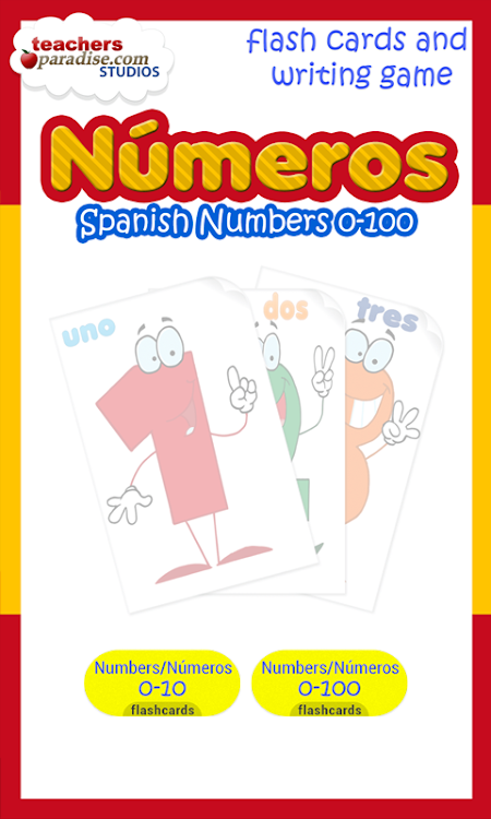 Numeros-Spanish Numbers 0-100 - 13 - (Android)