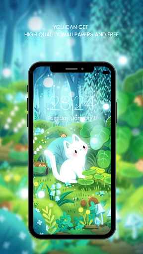 Screenshot of Cute Kawaii Wallpaper HD
