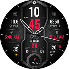 H365 Artistic Lines Watch Face