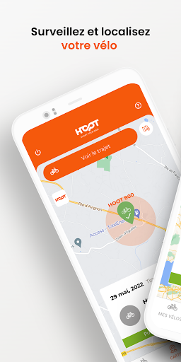 Android application HOOT Tracker screenshort