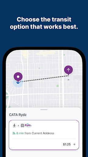 Screenshot of CATA Rydz