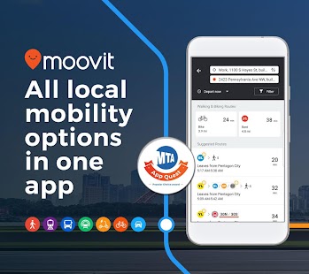 Moovit: Bus & Train Schedules Screenshot