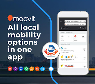 Moovit: Bus & Train Schedules 5.142.1.1627 APK + Mod (Unlimited money) for Android