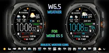 Weather watch face W6.5 APK